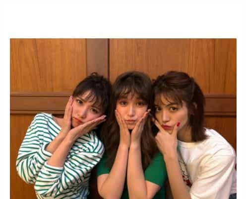 石川恋&E-girls楓&トラウデン直美、CanCam美女の無邪気にはしゃぐ動画に「超可愛い」「仲良すぎ」の声