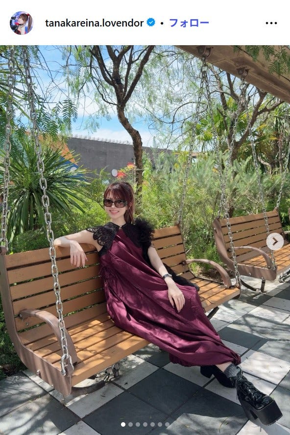 田中れいなInstagramより