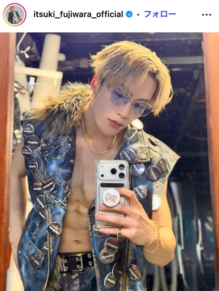 藤原樹Instagramより