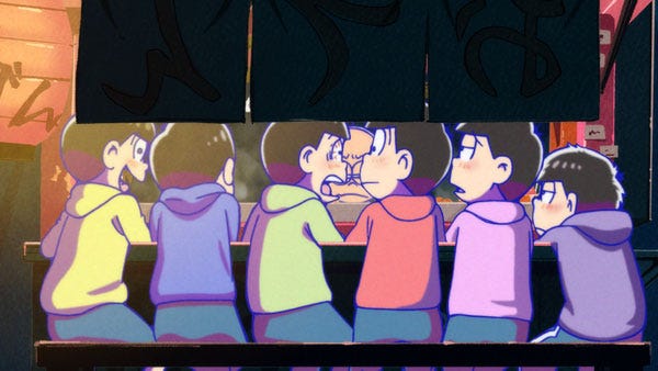 「おそ松さん」第2期先行場面カット公開(C)赤塚不二夫/おそ松さん製作委員会