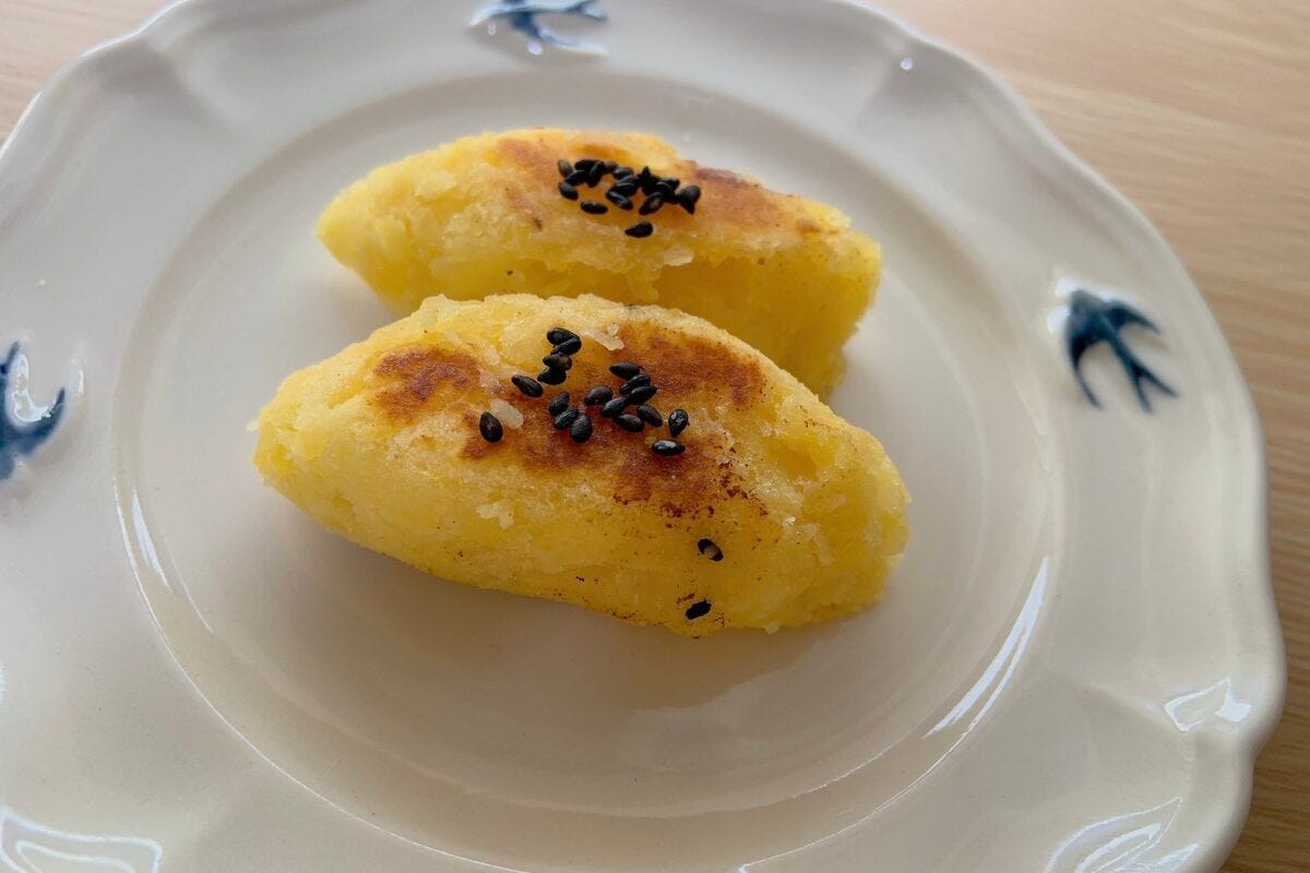 フライパンスイートポテト