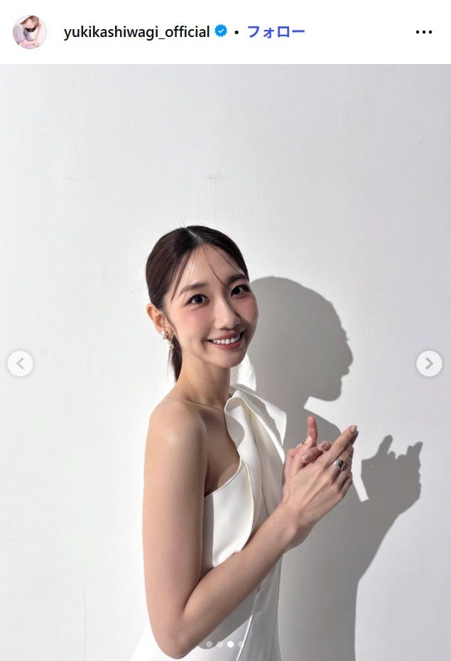 柏木由紀Instagramより