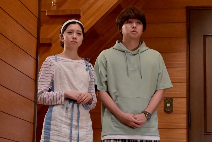 桜田ひより、伊野尾慧「家政夫のミタゾノ」第6話より(C)テレビ朝日