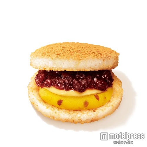 ミスドのライスバーガー あん＆カスタード 