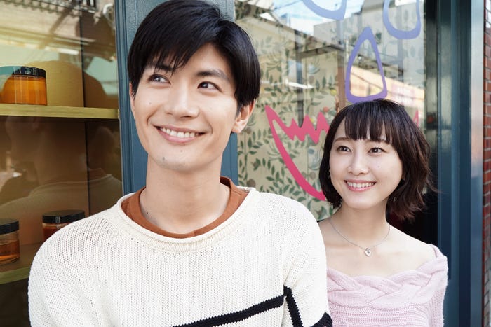 三浦春馬&松井玲奈(写真提供:テレビ朝日)
