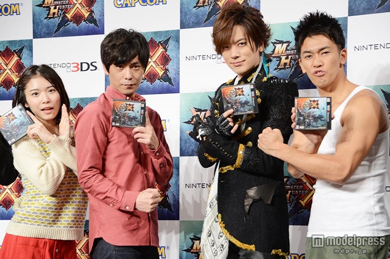 左より：松岡茉優、井上聡、DAIGO、武井壮