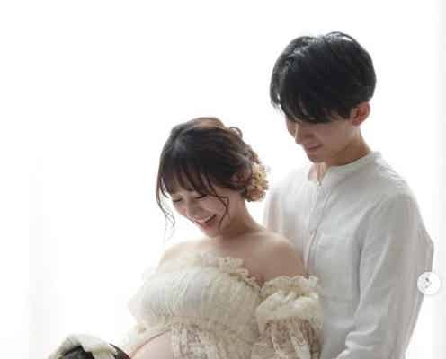 「今日好き」しゅんまや夫婦、マタニティフォト公開 愛娘との家族写真に反響「素敵すぎる」