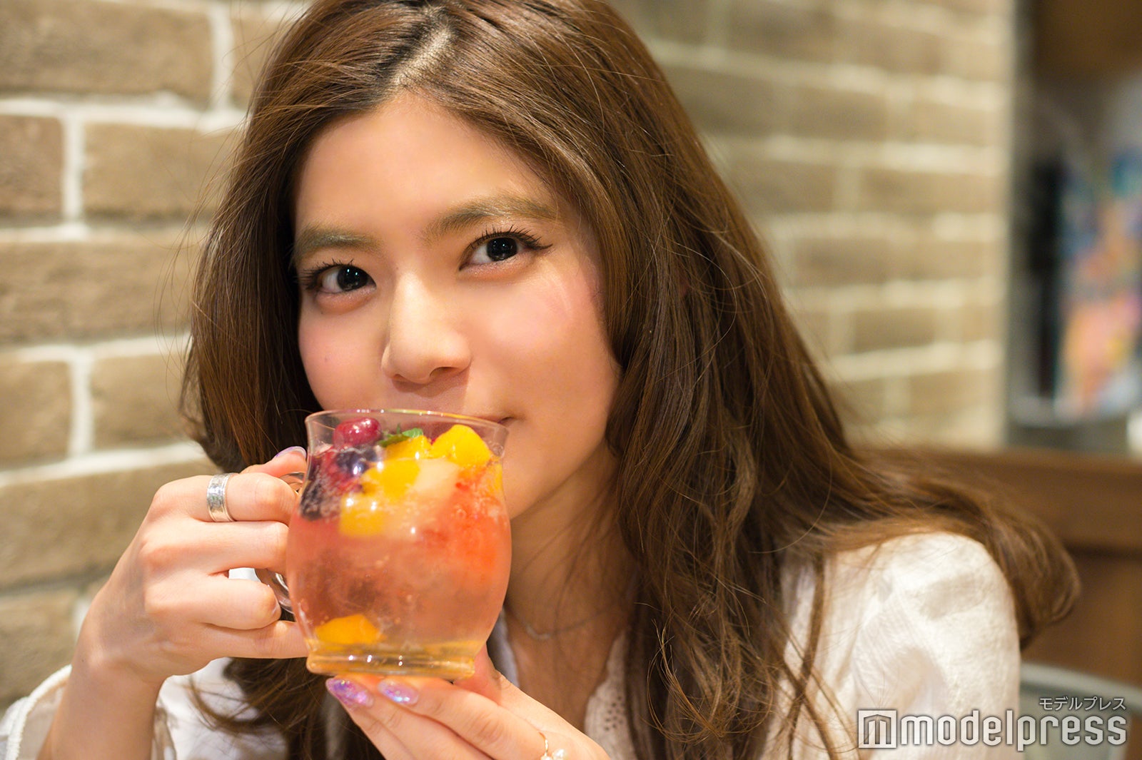 ドリンクもSNS映えバツグン （C）モデルプレス