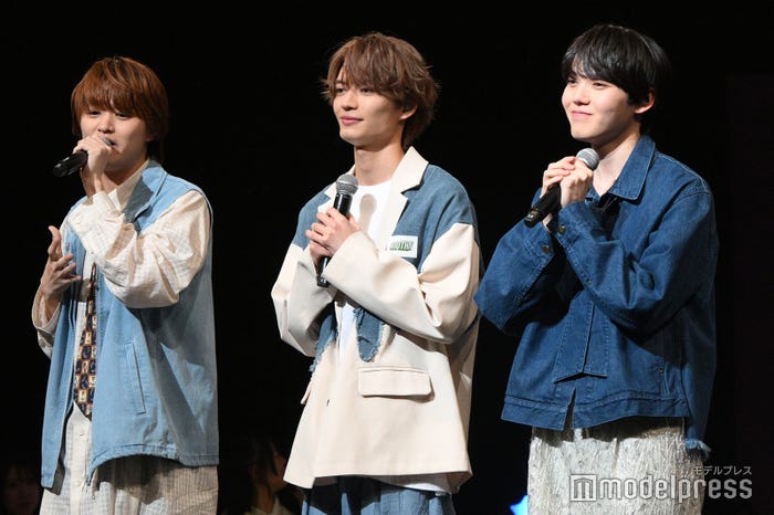 大倉空人、杢代和人、小泉光咲(C)モデルプレス