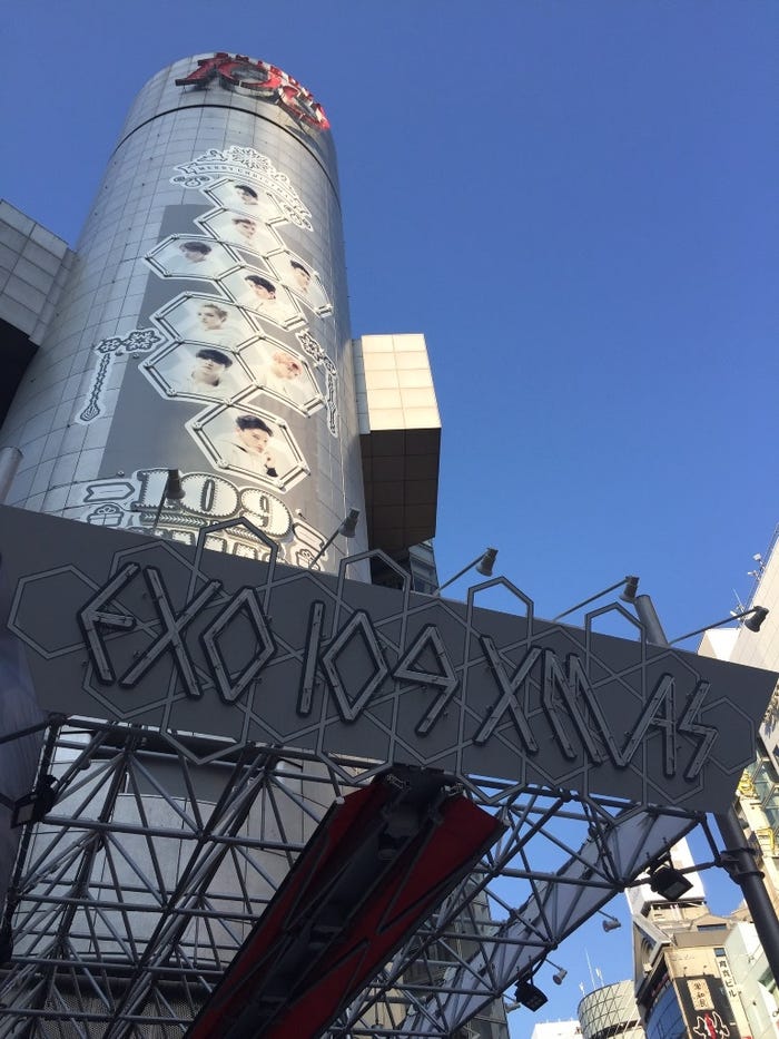 SHIBUYA109で『EXO 109 XMAS』スタート