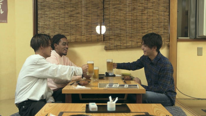 海斗、愛大、聡太「TERRACE HOUSE OPENING NEW DOORS」40th WEEK(C)フジテレビ/イースト・エンタテインメント