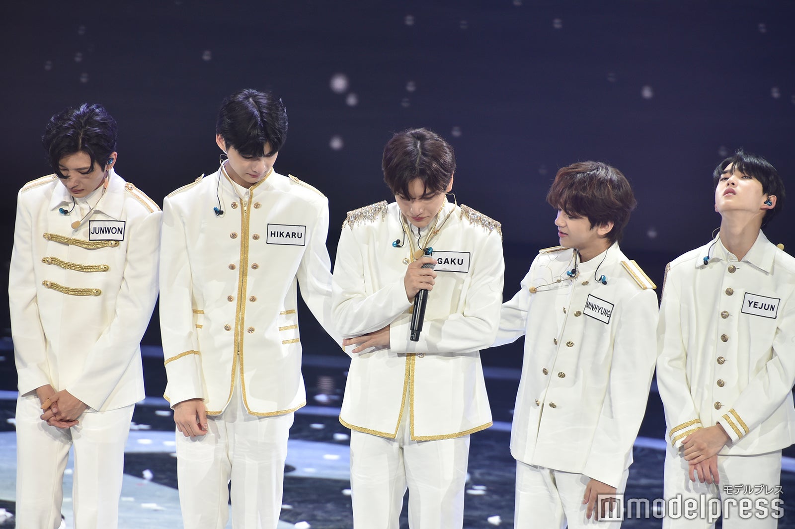 JUNWON、HIKARU、GAKU、MINHYUNG、YEJUN （C）モデルプレス