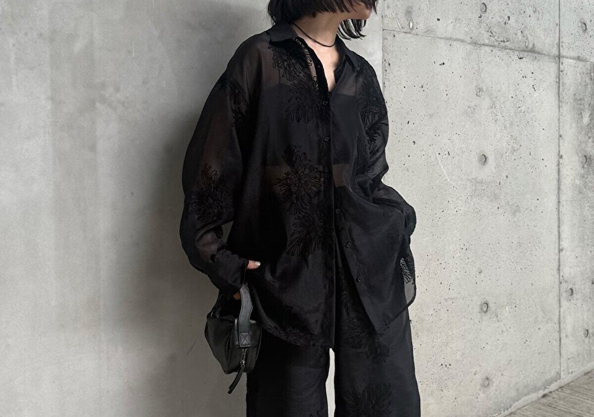 初夏はシアーシャツで「黒」を重たく見せないのが正解！着やせもできる♡お手本こなれコーデ5選