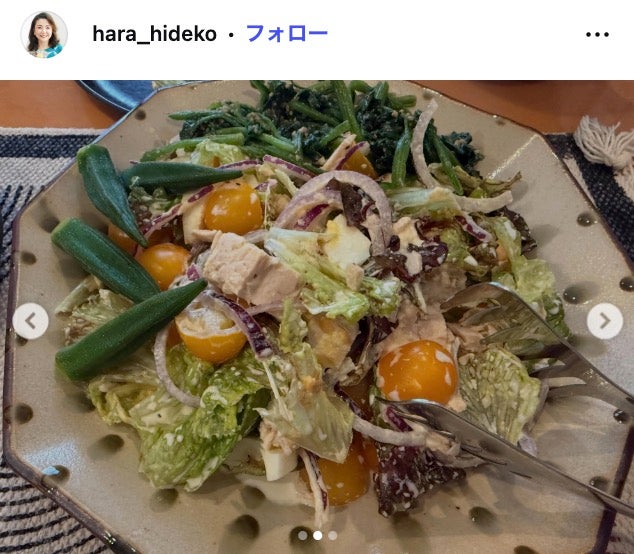 原日出子Instagramより