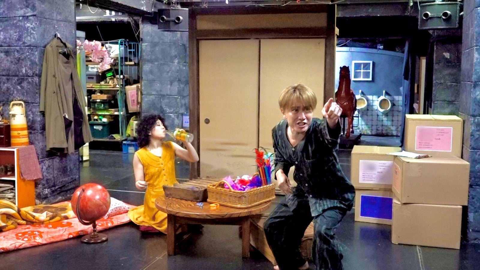 安田章大／「アリババ」稽古中（C）日本テレビ