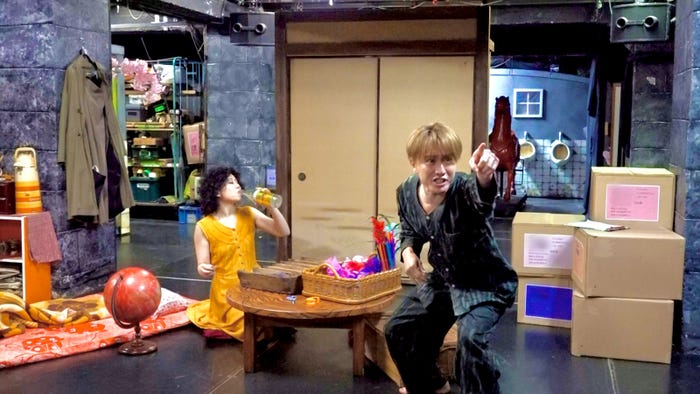 安田章大/「アリババ」稽古中(C)日本テレビ