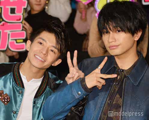 Sexy Zone中島健人は「憧れるゾウ」King & Prince岸優太が感謝 “ポーズ対決”繰り広げる<ニセコイ>