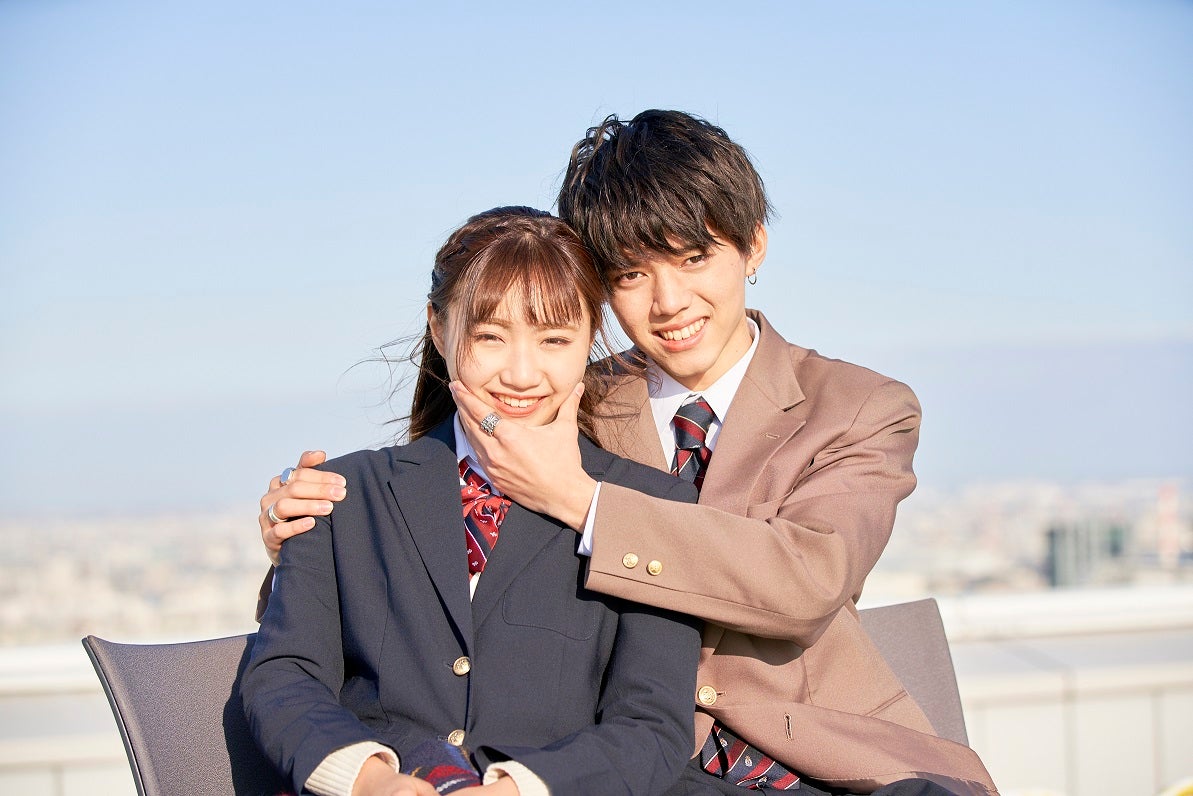 ユウム、ひまり「恋する◆週末ホームステイ 2021冬 Tokyo」（C）AbemaTV, Inc.