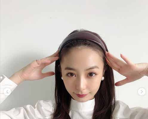 宇垣美里、おでこ全開ショット 美肌に注目集まる