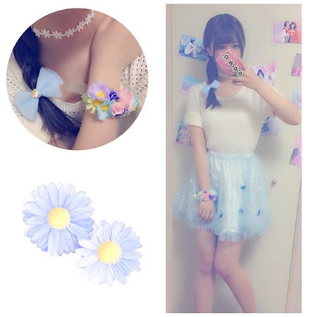 川後陽菜が披露した私服/オフィシャルブログより