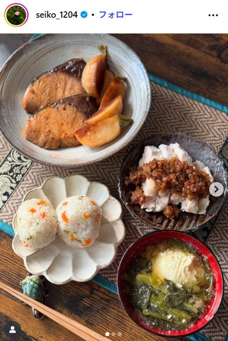 誠子Instagramより