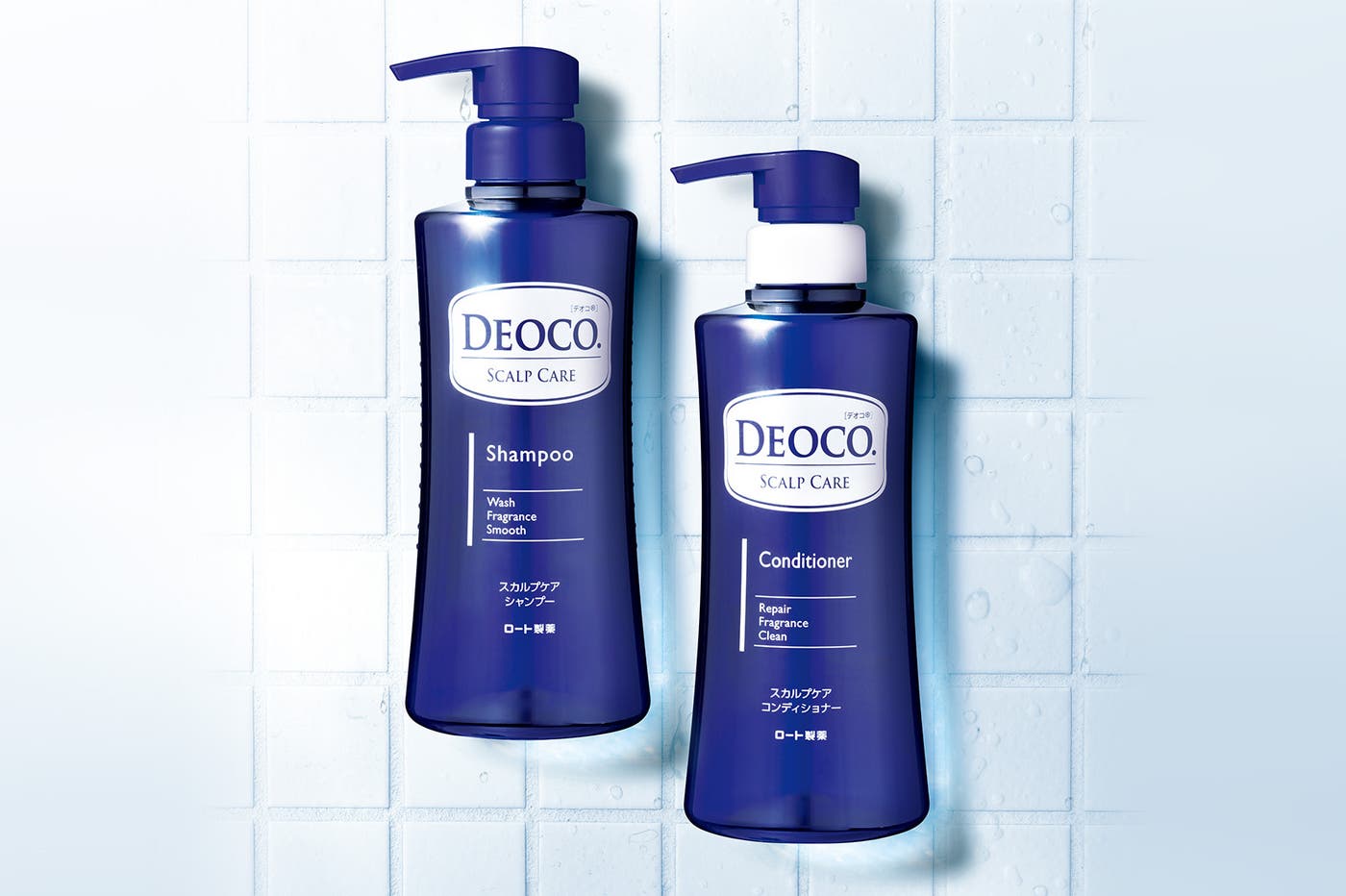 デオコスカルプケアケアシャンプー(販売名:ロートヘアシャンプーL)、スカルプケアコンディショナー(販売名: ロートヘアコンディショナーL)