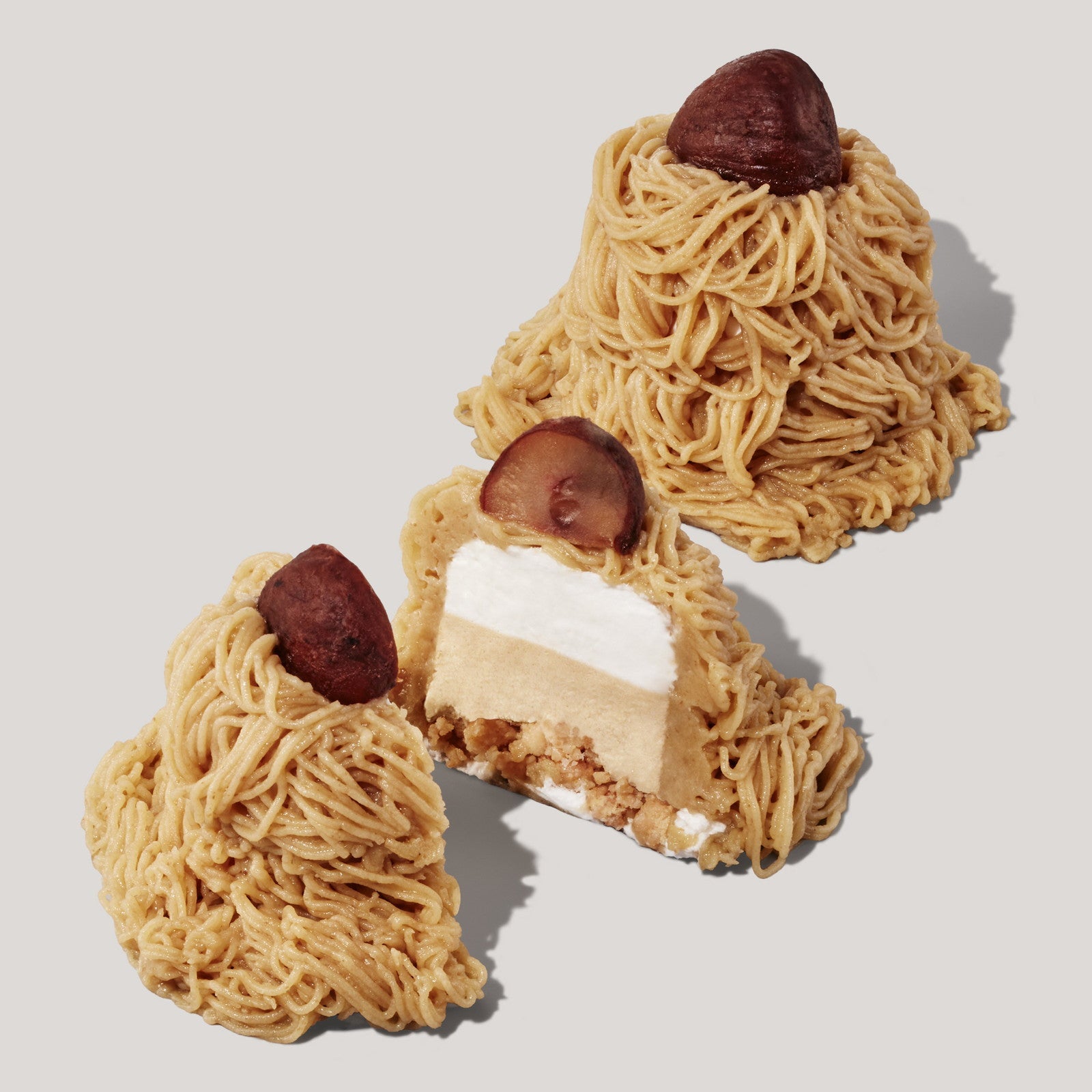 手しぼり栗のモンブラン ¥590（提供写真）