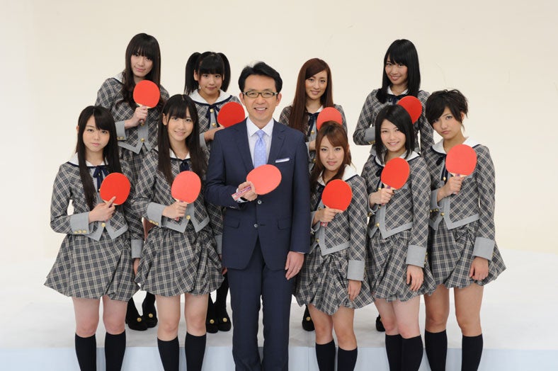 AKB48、「世界卓球」応援サポーターに3年連続就任