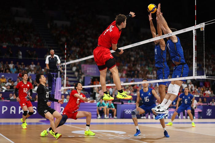 バレーボール日本男子代表/photo by Getty Images