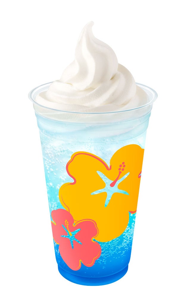 マックフロート ブルーハワイ2025（提供写真）