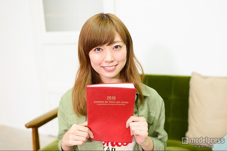 スケジュール帳は毎年赤！