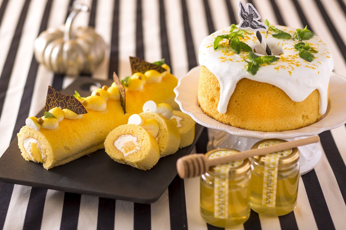 ハニースイーツ＆ハロウィンブッフェ／画像提供：神戸ポートピアホテル