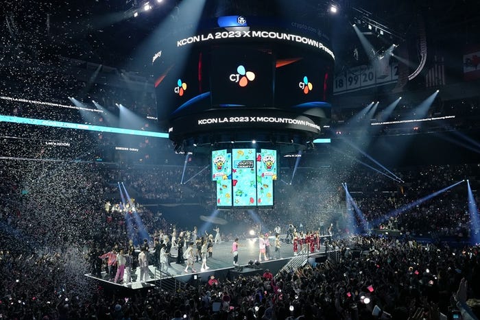 「KCON LA 2023」の様子(提供写真)