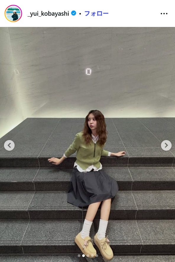 小林由依Instagramより