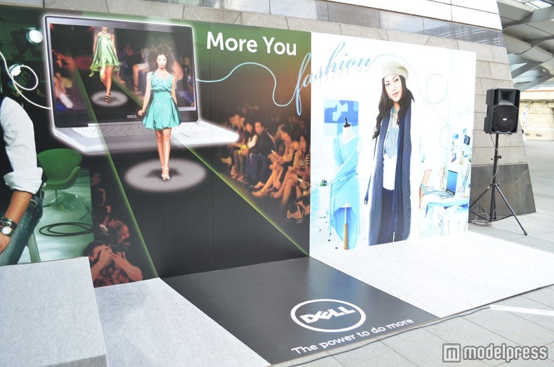 20日までの6日間限定で展示されるトリックアート