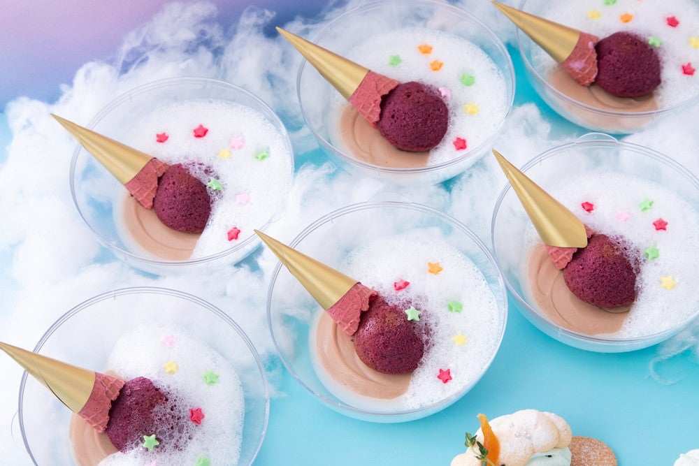 シナモロールのふわもこスイーツワンダーランド～サンリオキャラクターズ コラボティーパーティー～（提供画像）