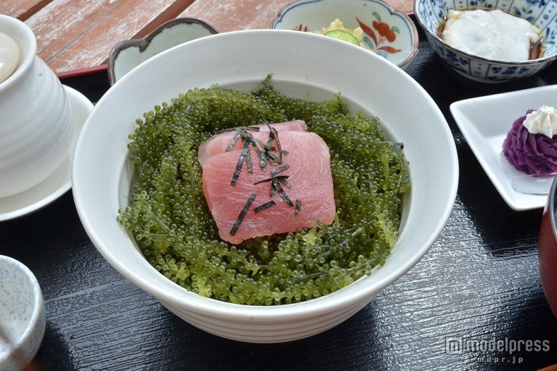 プチプチ食感が楽しい「海ぶどう丼」