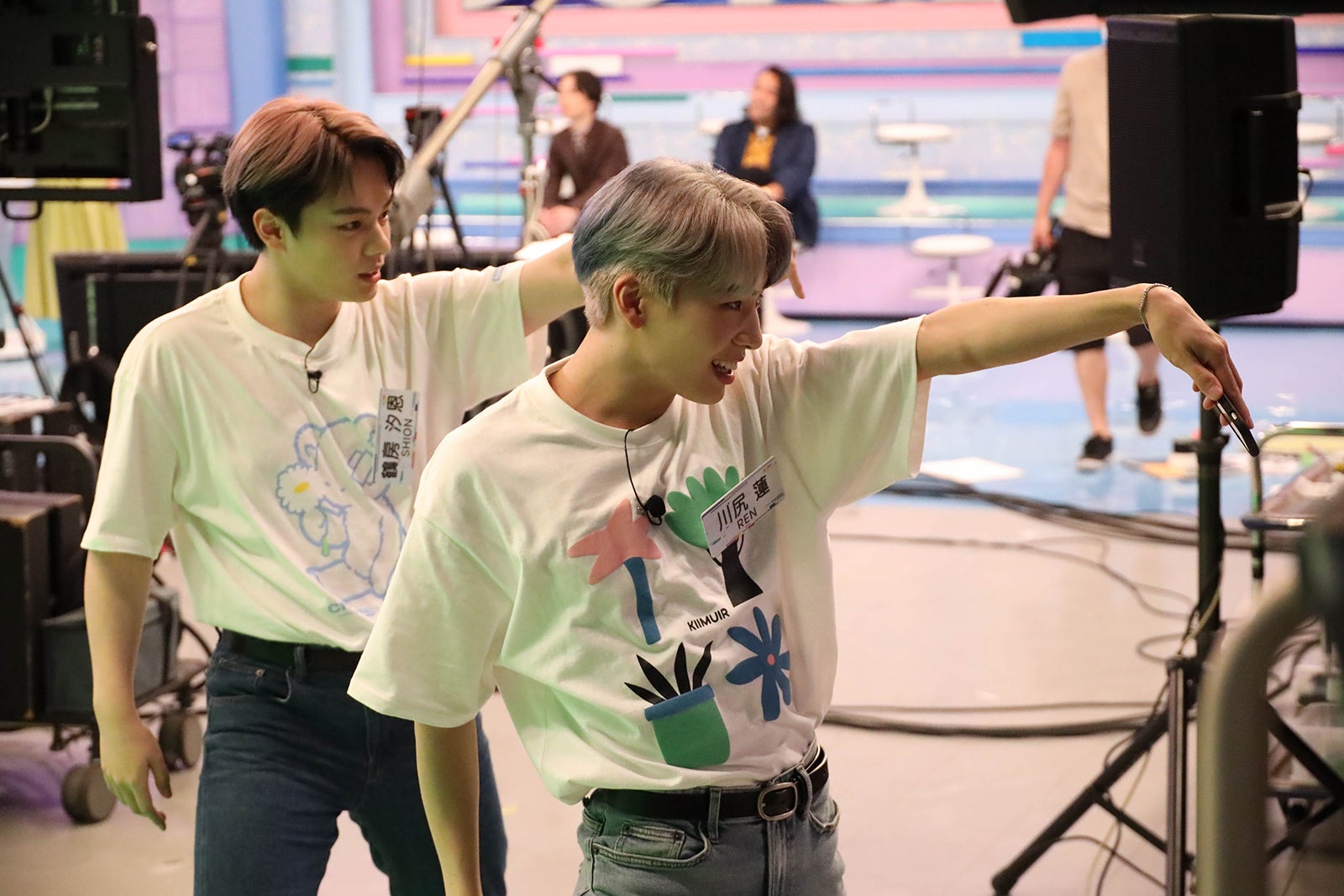 鶴房汐恩、川尻蓮 （C）フジテレビ