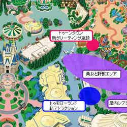 開発エリア（東京ディズニーランド）／イメージ（C）Disney