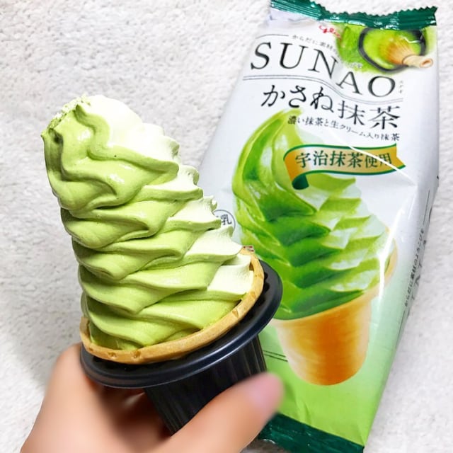 ローソンの抹茶アイス
