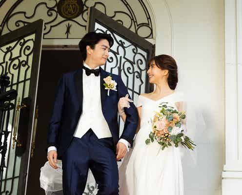 田中みな実、ウェディングドレスで美デコルテ披露「ずっと独身でいるつもり?」劇中ファッション写真公開&こだわり明かす