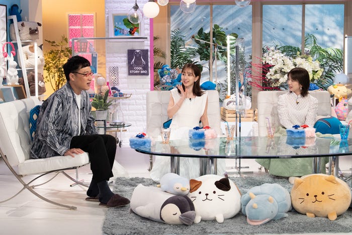 山里亮太、田中みな実、弘中綾香、 (画像提供:テレビ朝日)