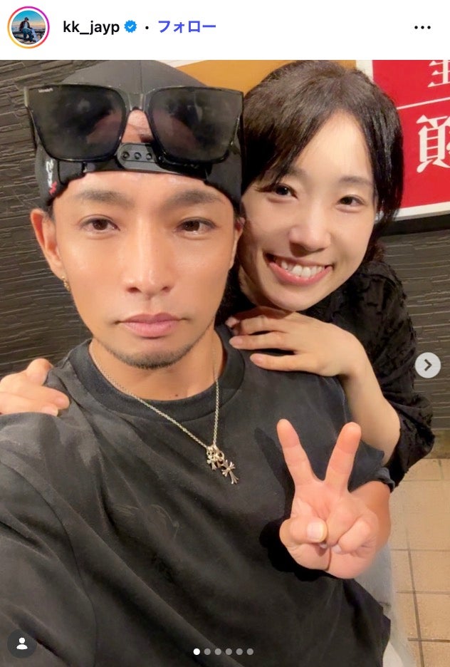 おかよ、隼平／隼平Instagramより