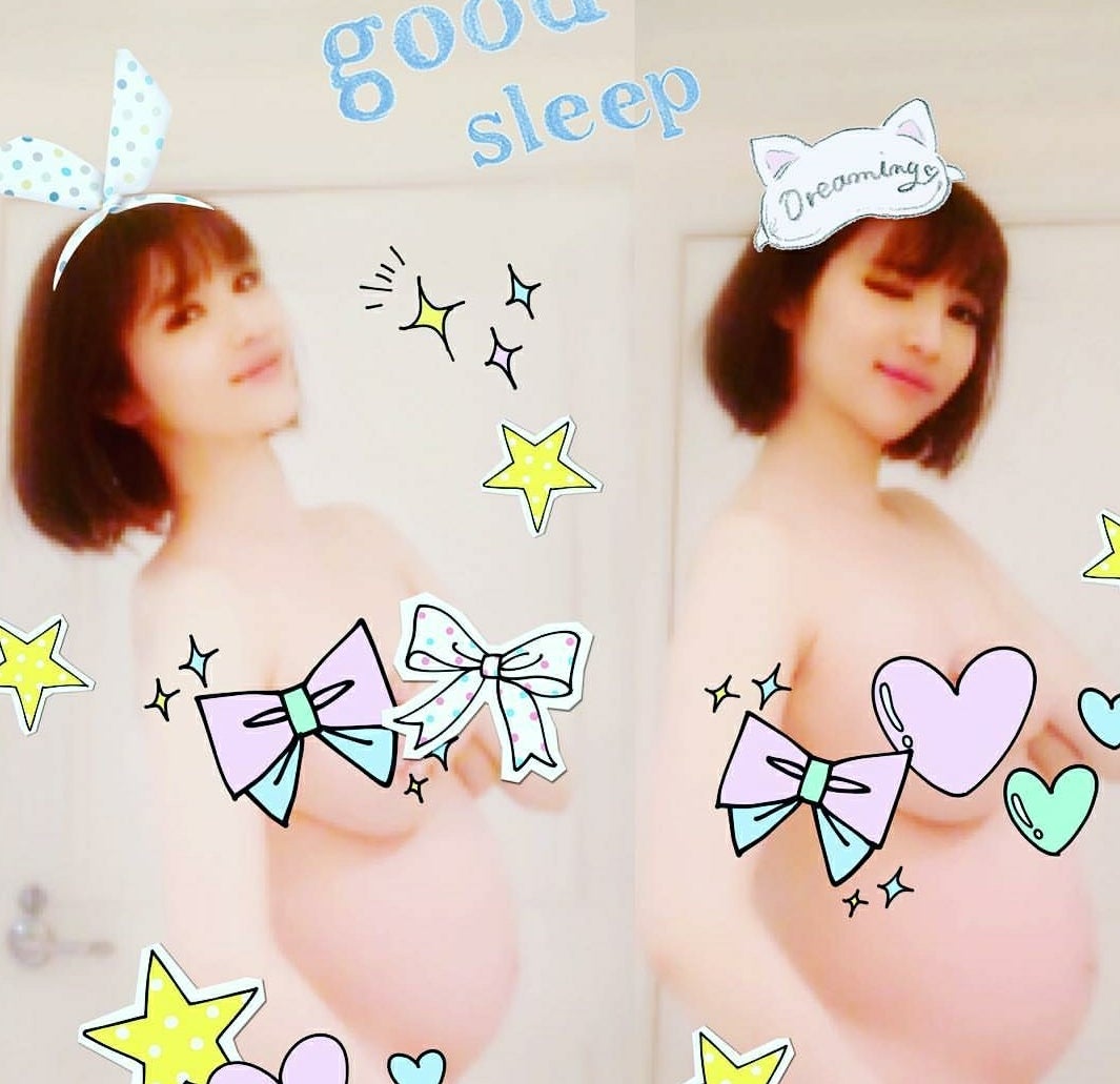 “3月出産”森下悠里、マタニティヌードに「キレイ」と反響