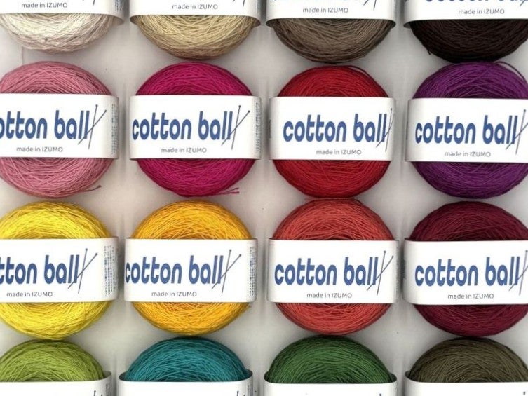 KBツヅキ、手芸糸「出雲コットンボール」の販売強化 春から卸も
