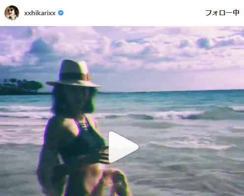 森星、圧巻美ボディさらけ出すビキニ動画「うっとり」「SEXY」と絶賛の声