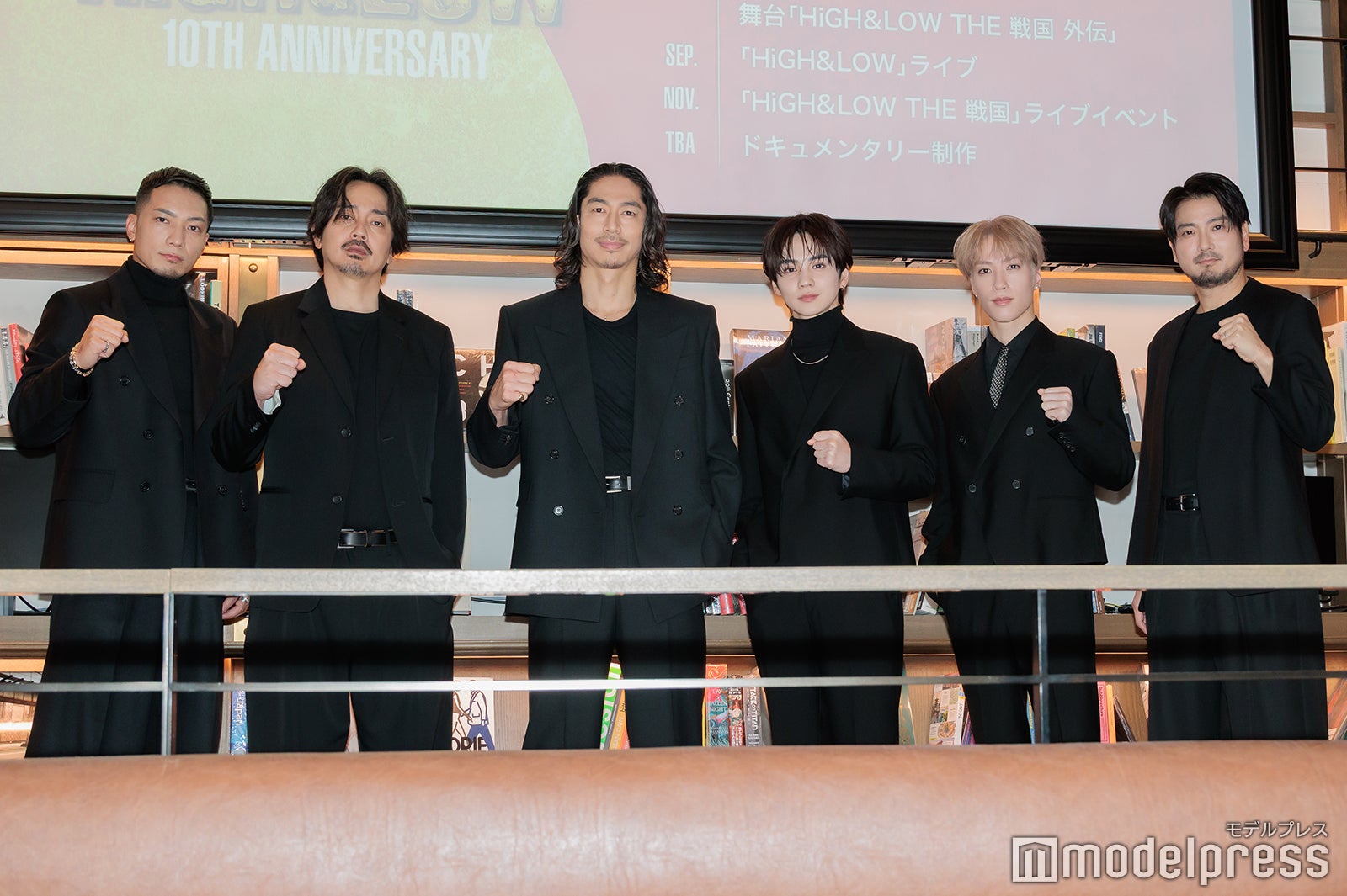 SWAY、青柳翔、EXILE AKIRA、吉野北人、藤原樹、平沼紀久監督（C）モデルプレス