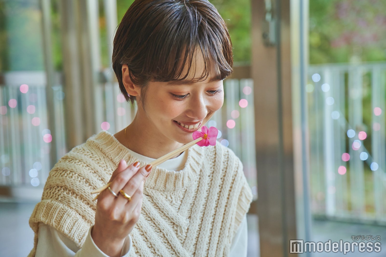 食べられるお花・エディブルフラワーは香りも華やかで楽しめる（C）モデルプレス