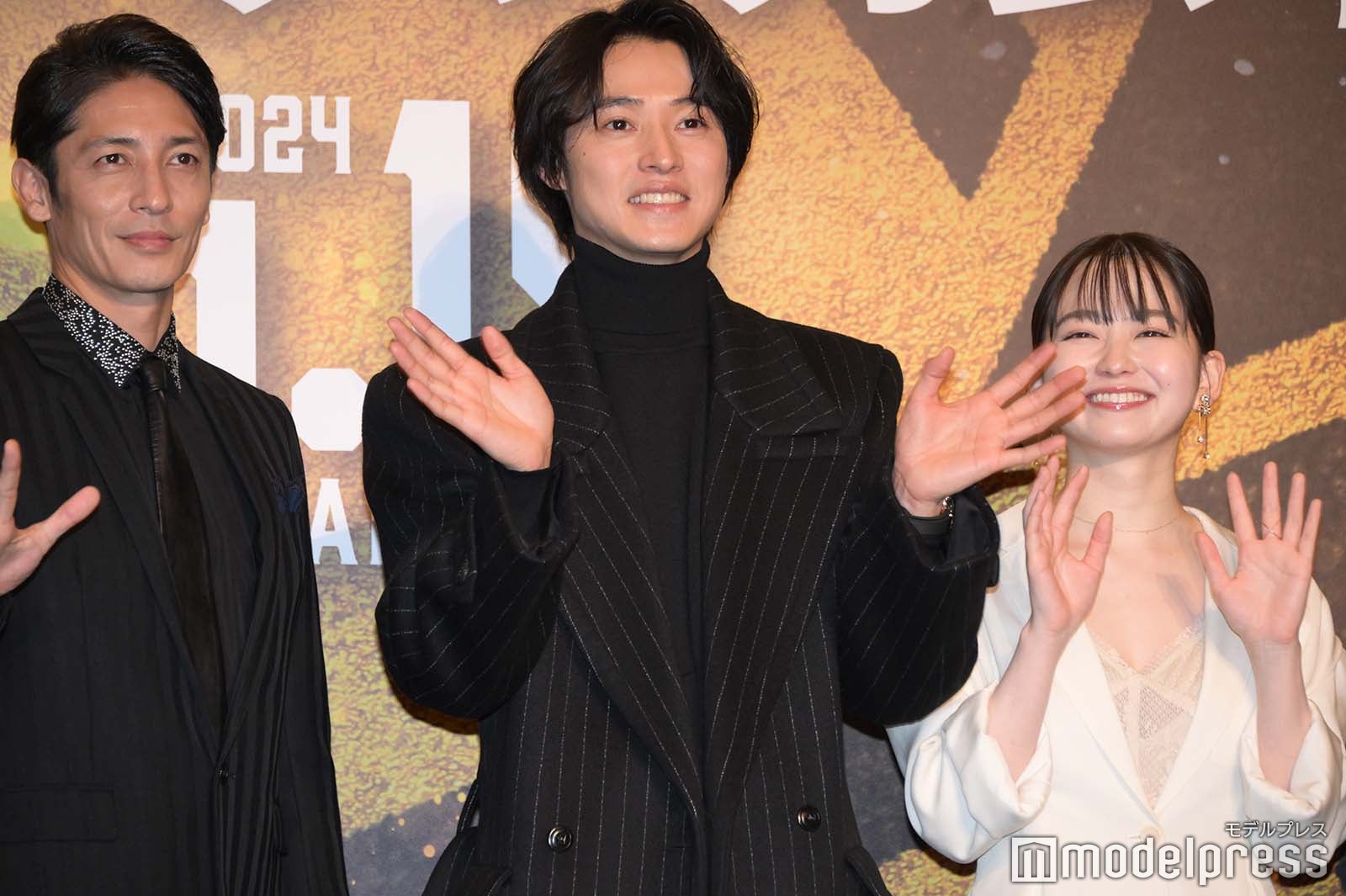 玉木宏、山崎賢人、山田杏奈（C）モデルプレス