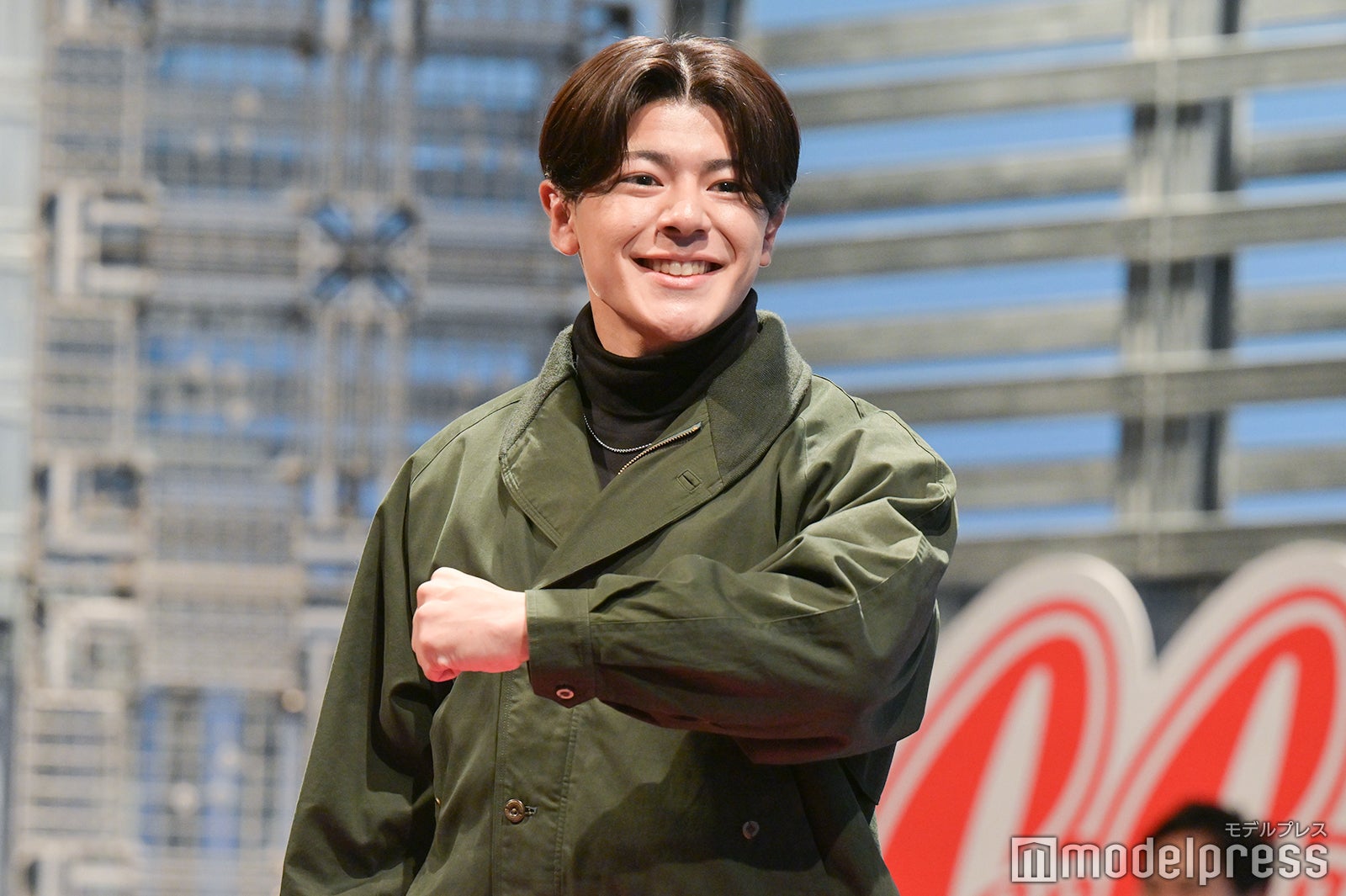 「ミスターSFCコンテスト2022」グランプリ・秦崚馬さん／「CanCam 40th Birthday Night Vol.2」イベント本編より（C）モデルプレス